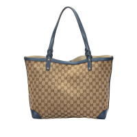 Gucci Tote Bag aus Canvas in Beige