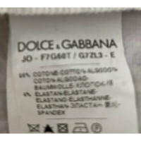 Dolce & Gabbana Oberteil aus Baumwolle in Creme