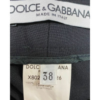 Dolce & Gabbana Jeans aus Wolle in Schwarz