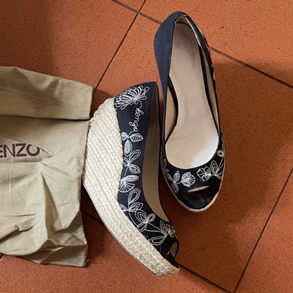 Kenzo Chaussures compensées en Toile