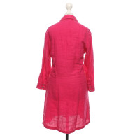 Versace Dress Linen in Pink