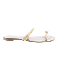 Giuseppe Zanotti Sandalen aus Leder in Gold