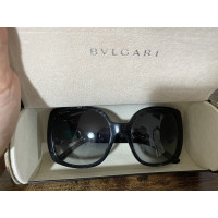 Bulgari Sonnenbrille in Schwarz
