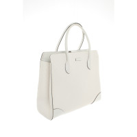 Gucci Shopper aus Canvas in Creme