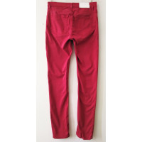 Acne Jeans en Coton en Rouge