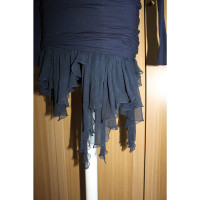 Dolce & Gabbana Kleid aus Viskose in Blau