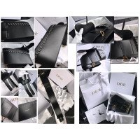 Dior Saddle Belt Bag aus Leder in Schwarz