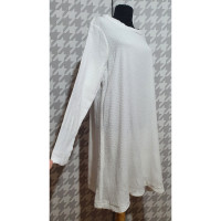 Cecilie Copenhagen Kleid aus Baumwolle in Weiß