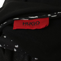 Hugo Boss Oberteil in Schwarz/Weiß