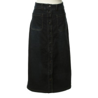 Stefanel Jupe maxi jeans bleu foncé