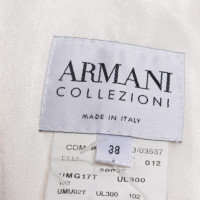 Armani Collezioni Blazer aus Seide in Weiß