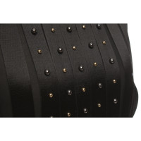 Versace Kleid aus Seide in Schwarz
