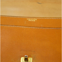 Hermès Chaine d'Ancre aus Leder in Braun