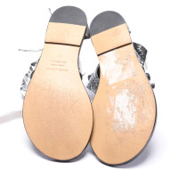 Isabel Marant Sandals Leather in Silvery