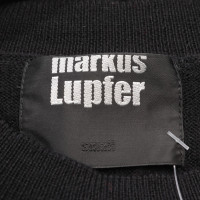 Markus Lupfer Oberteil aus Wolle in Schwarz