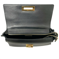 Salvatore Ferragamo Handtasche aus Leder in Schwarz