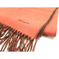 Hermès Schal/Tuch aus Wolle in Orange