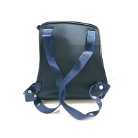 Hermès Rucksack aus Seide in Blau