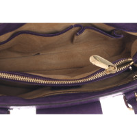 Escada Handtasche aus Leder in Violett