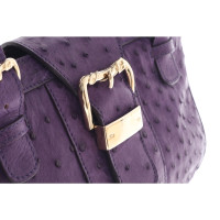 Escada Handtasche aus Leder in Violett
