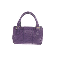 Escada Handtasche aus Leder in Violett