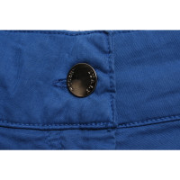 0039 Italy Shorts aus Baumwolle in Blau
