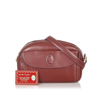 Cartier Shoulder bag Leather in Red