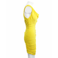 Alice + Olivia Kleid aus Viskose in Gelb