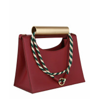 D'estree Tote bag in Pelle in Rosso