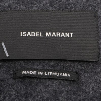Isabel Marant Jacke/Mantel aus Wolle in Grau