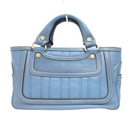 Céline Boogie Bag aus Leder in Blau