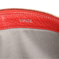 Vince Tote Bag aus Leder in Rot