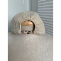 Burberry Hut/Mütze aus Baumwolle in Creme