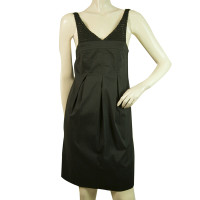 Bcbg Max Azria Kleid aus Baumwolle in Schwarz