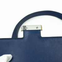 Hermès Constance Mini 18 aus Leder in Blau