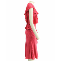 Alexander McQueen Dress Viscose in Red
