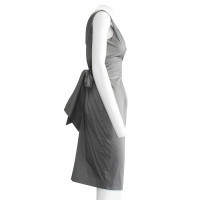 Max Mara Kleid aus Baumwolle in Grau