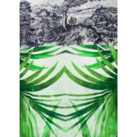 Ana Alcazar Kleid aus Viskose in Grün