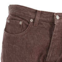 Helmut Lang Jeans aus Jeansstoff in Braun