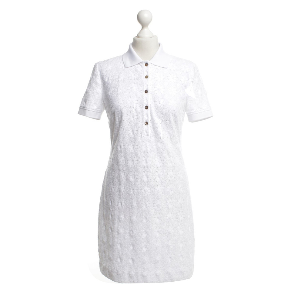 Diane Von Furstenberg robe Polo « Hall » en blanc