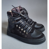 Jean Paul Gaultier Trainers Suede in Black