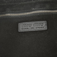 Miu Miu Handbag Leather in Black
