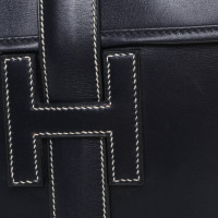 Hermès Jige GM in Pelle in Blu