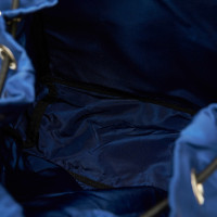 Prada Rucksack aus Baumwolle in Blau