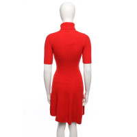 Christian Dior Kleid aus Wolle in Rot