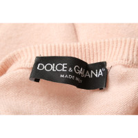 Dolce & Gabbana Maglieria in Cashmere in Rosa