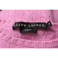 Ralph Lauren Black Label Tricot en Cachemire en Rose/pink