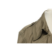 Burberry Jacket/Coat Cotton in Khaki