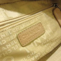 Chanel Handtasche aus Leder in Beige