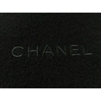 Chanel Schal/Tuch aus Wolle in Schwarz